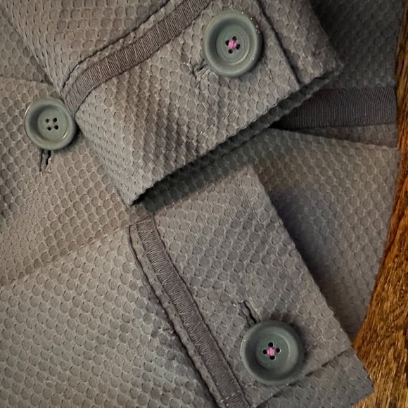 Boden muted purple textured button down blazer - 8 US/ 12 UK - Picture 4 of 10